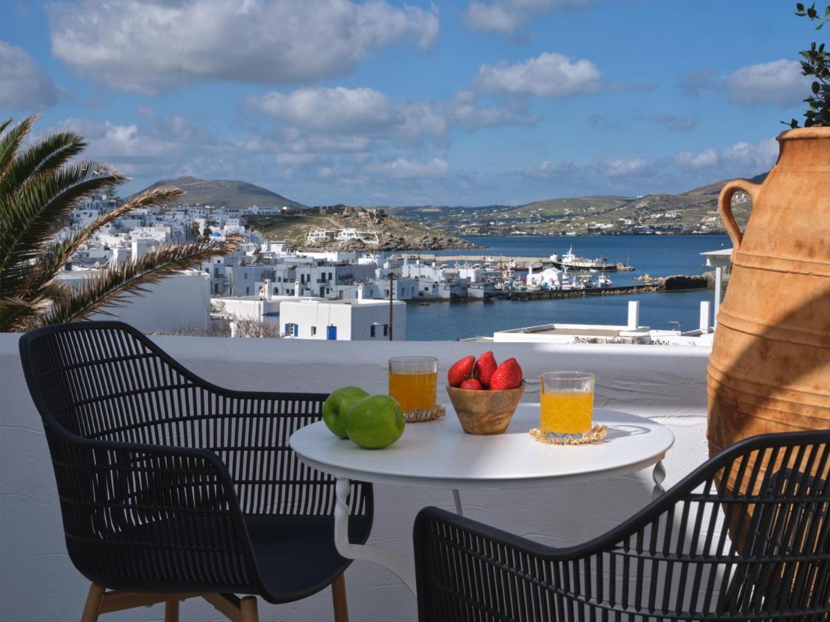 Ariti Seaside Residence Náousa Buitenkant foto
